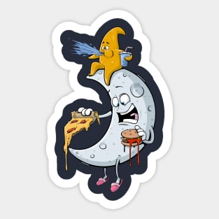 The Late Night Snack Sticker